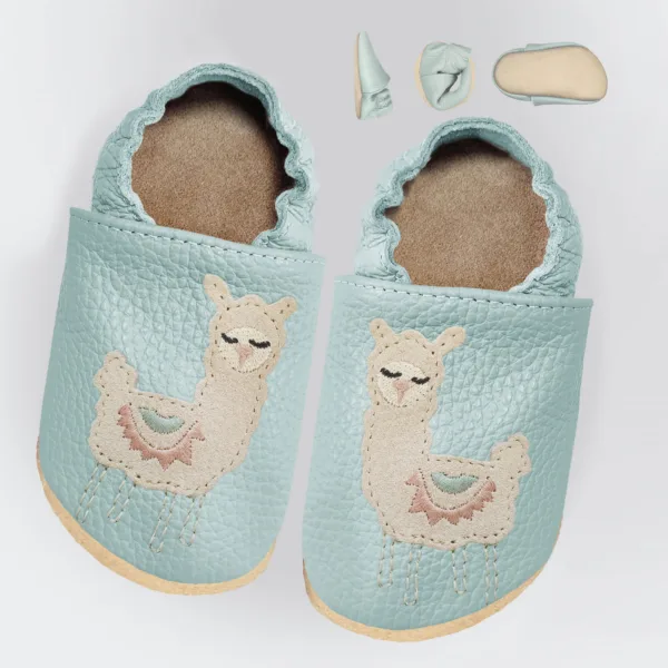 Funky Monkey Slippers Lama Mint — zdjęcie 3