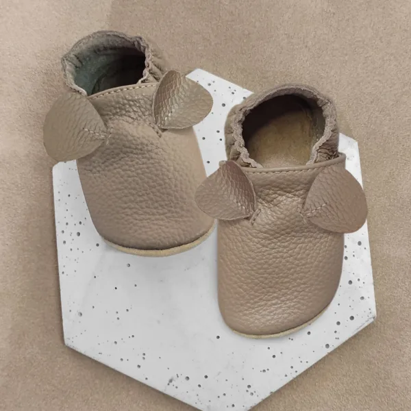 Funky Monkey Slippers Ears Coffe — zdjęcie 3