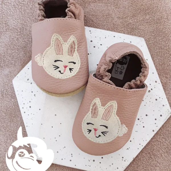Funky Monkey Slippers Rabbit White — zdjęcie 2