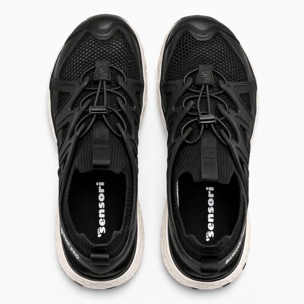 Sensori Dakar 32-3754 Black/White Sneakersy Barefoot — zdjęcie 5