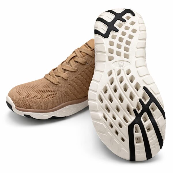 Sensori Lima 32-3773 Beige Sneakersy Barefoot — zdjęcie 4