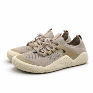 Sensori Bilbao 32-3446 Khaki Junior Sneakersy Barefoot