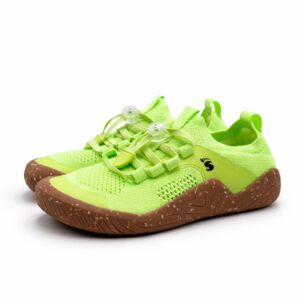 Sensori Bilbao 32-3446 Neon Green Junior Sneakersy Barefoot