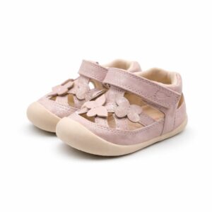 dr.Bareff Buciki Barefoot Dziecięce Butterfly Sparkling Pink 1958B18077-1