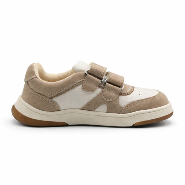 dr.Bareff Sneakresy Barefoot Dla Dzieci Flicker Beige 2051B18486 — zdjęcie 2